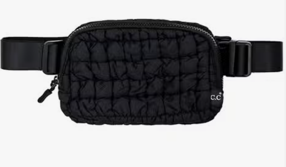 C.C Quilted Puffer Fanny Pack