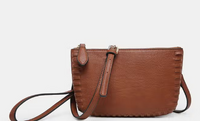 Bonnie Dual Compartment Whipstitch Crossbody