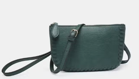 Bonnie Dual Compartment Whipstitch Crossbody