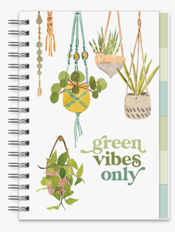 Green Vibes Only Notebook