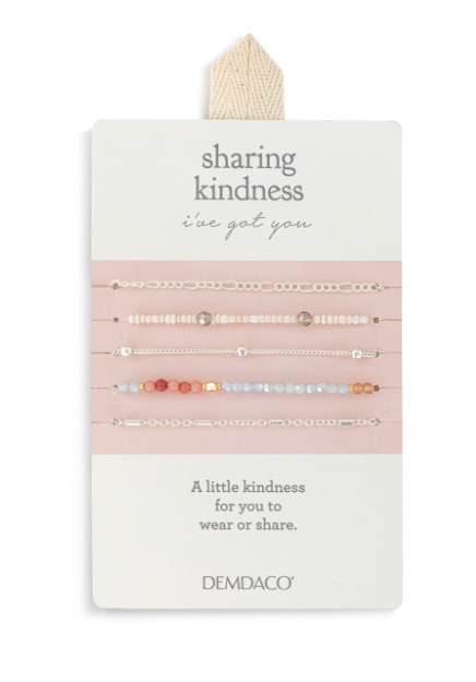 Sharing Kindness Set of 5 Bracelets