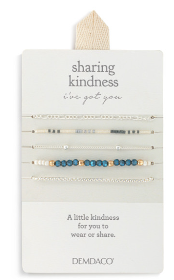 Sharing Kindness Set of 5 Bracelets