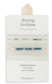 Sharing Kindness Set of 5 Bracelets