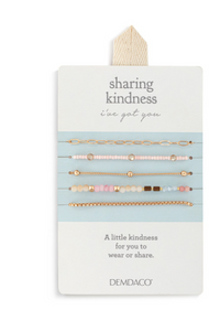 Sharing Kindness Set of 5 Bracelets