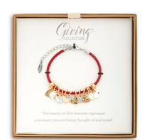 Charm Bracelet-Red Heart