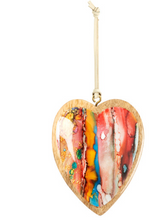 Load image into Gallery viewer, ArtLifting Heart Ornament - Lava Lamp
