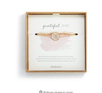 Grateful Heart Mother of Pearl Bracelet - Gold