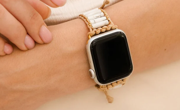 Heavenly Howlite Apple Watch Strap