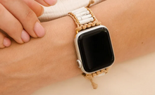 Load image into Gallery viewer, Heavenly Howlite Apple Watch Strap
