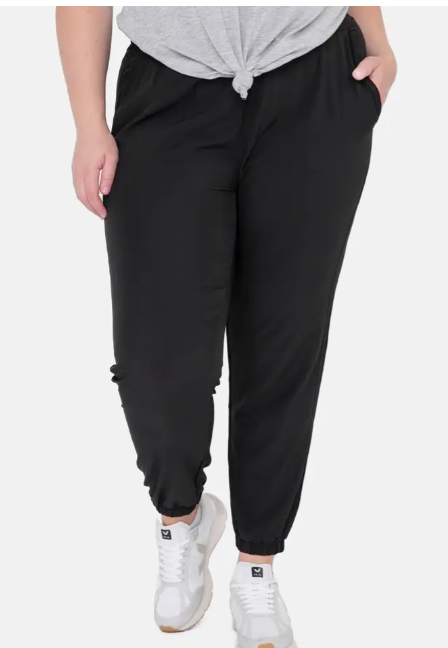 Cuffed Essential Highwaist Plus Joggers