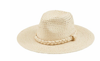 Braided Straw Fedora