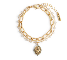 Load image into Gallery viewer, Sacred Heart Bracelet - Gold
