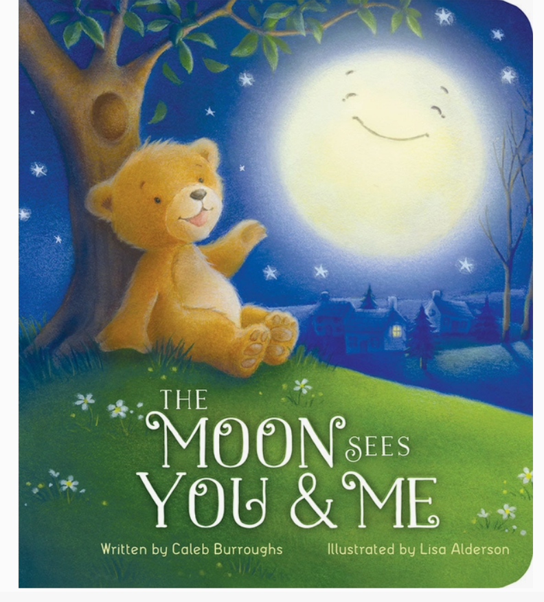 The Moon Sees You and Me Book