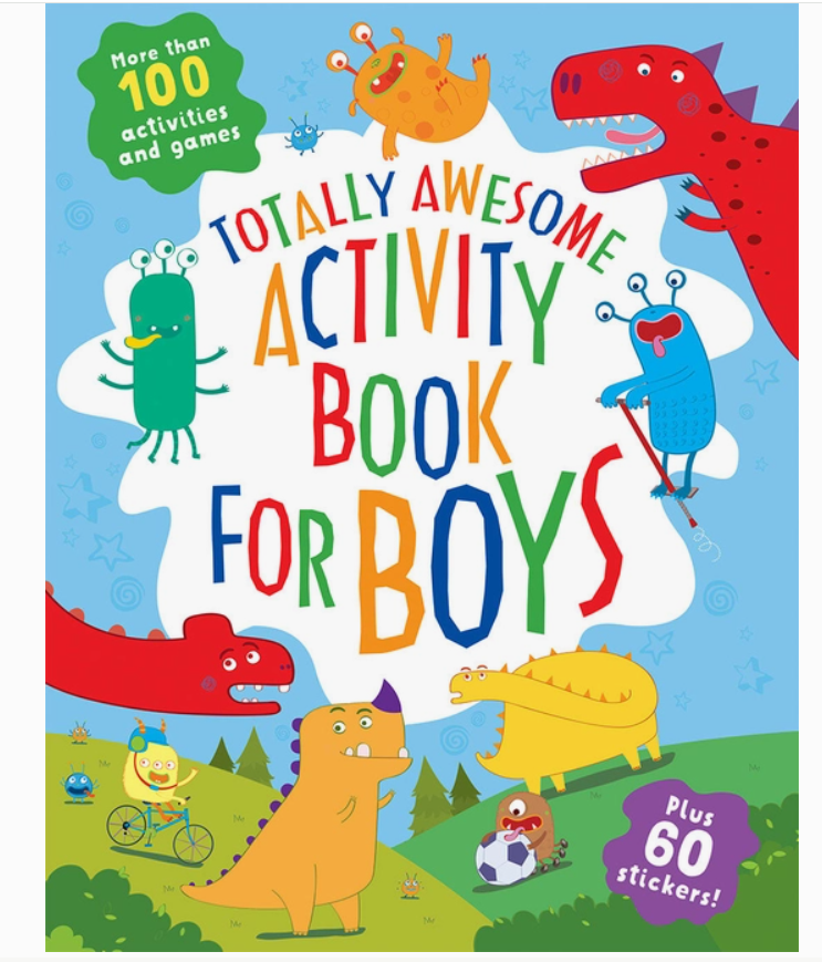 Totally Awesome Activity Book For Boys
