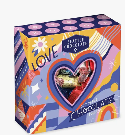 Valentine's Day - Love Trip Truffle Box - 6oz