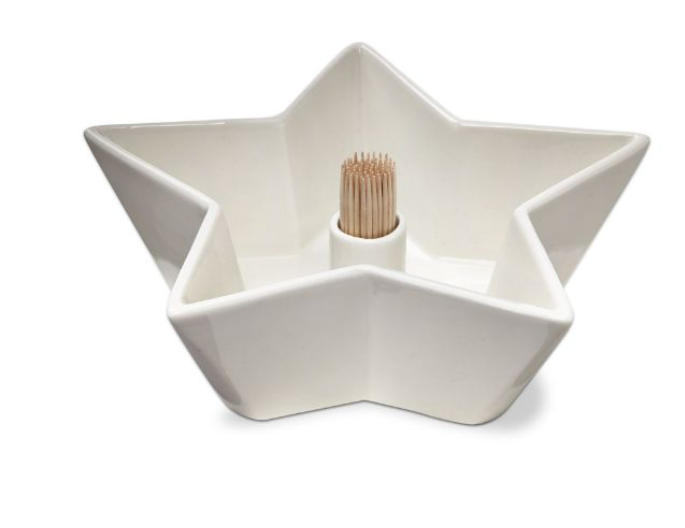 Star Bowl With Toothpick Holder