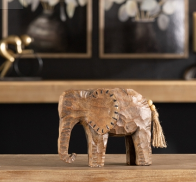 Elephant Resin 5"H