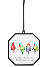 Load image into Gallery viewer, Hummers on a Wire Suncatcher

