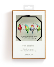 Load image into Gallery viewer, Hummers on a Wire Suncatcher
