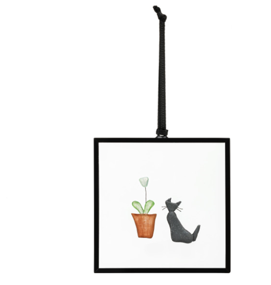 Purrfect Petals Suncatcher