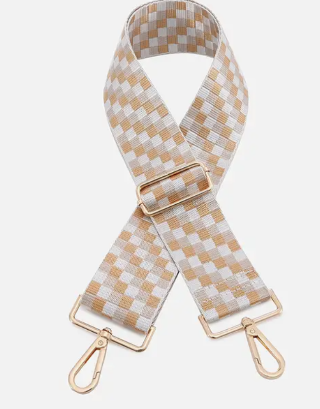 Checkered Guitar Strap