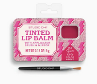 Charged Up Tinted Lip Balm & Brush Set