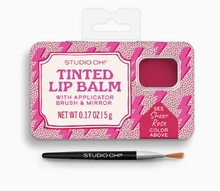 Load image into Gallery viewer, Charged Up Tinted Lip Balm &amp; Brush Set
