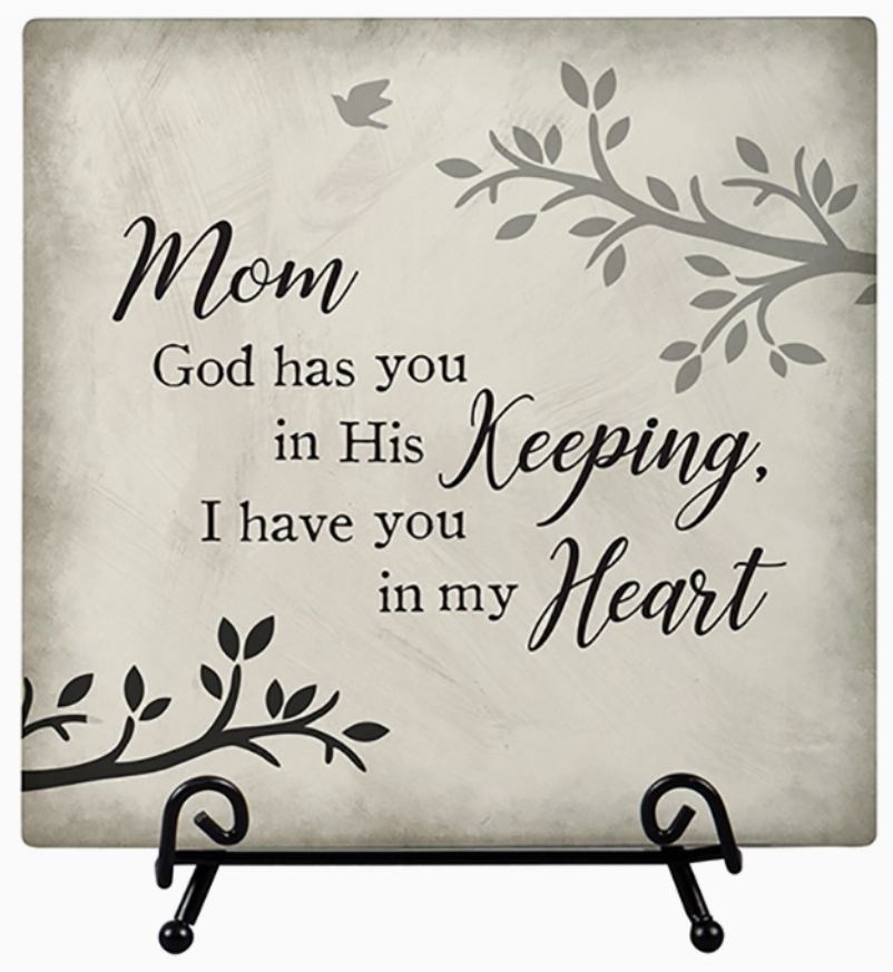 "Mom Comfort" Easel Plaque