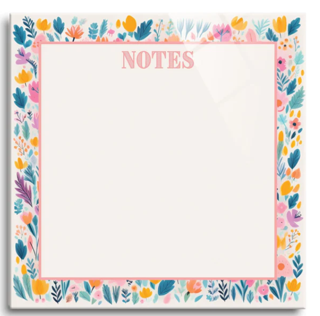 Tracker Floral Notes 8x8