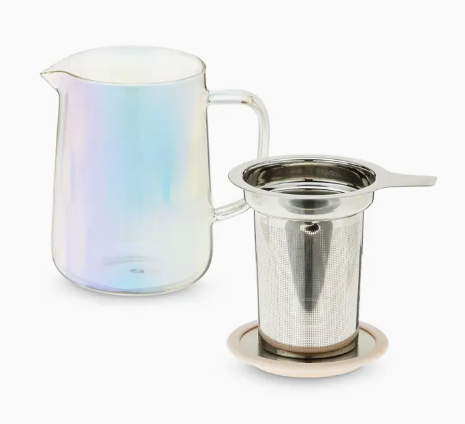 Chas Mini Glass Teapot & Infuser