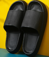 Load image into Gallery viewer, Flat Comfort Air Cloud Slide Sandals
