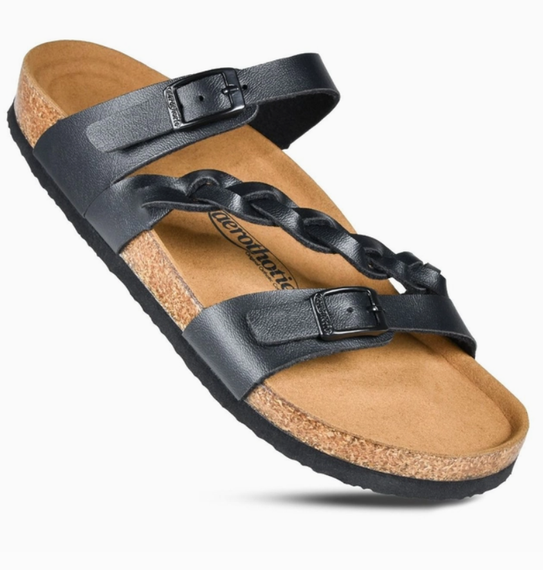Aerothotic Viking Women's Arch Support Strappy Slide Sandal