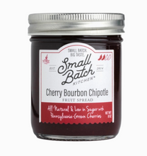 Load image into Gallery viewer, Cherry Bourbon Chipotle Spicy Fruit Spread
