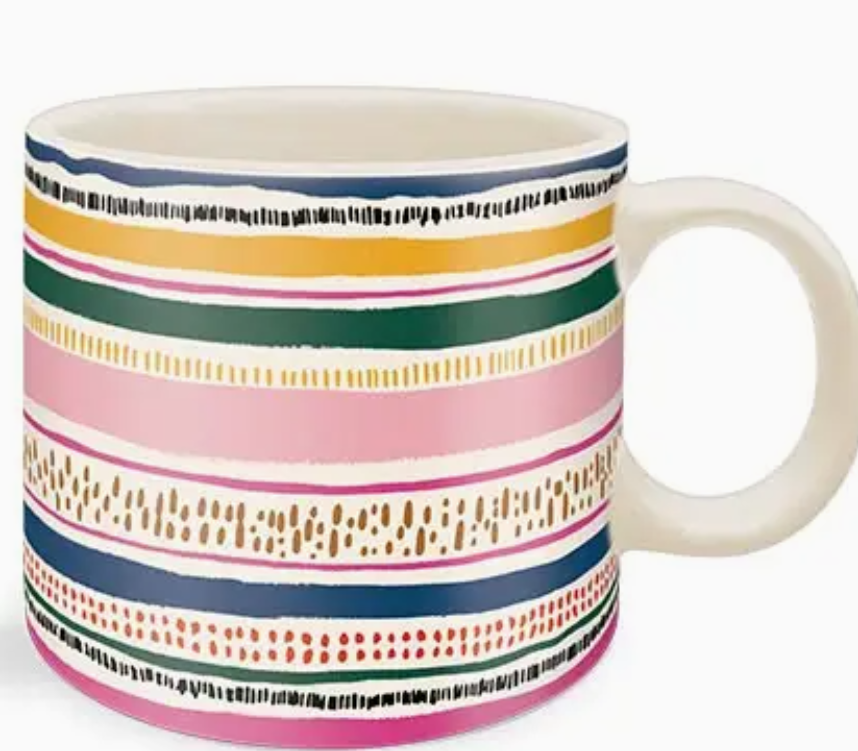 Ceramic Mug Modern Stripe