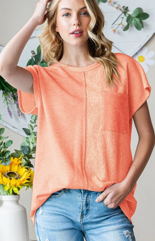 Dolman Sleeve Solid Plus Top