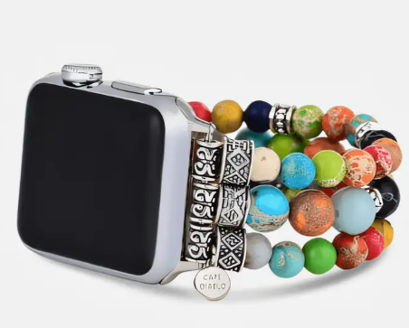 Vibrant Chakra Stretch Apple Watch Strap