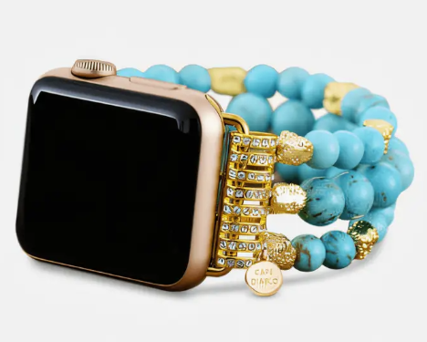 Turquoise Dream Stretch Apple Watch Strap