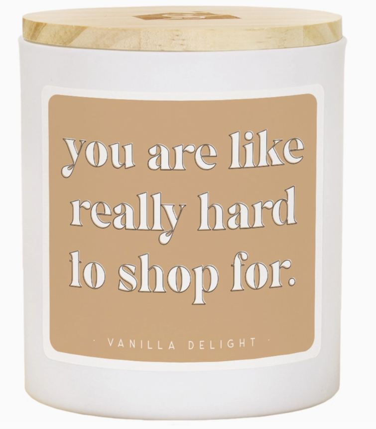 Really Hard To Shop Candle