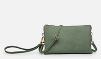 Riley 3 Compartment Crossbody/Wristlet