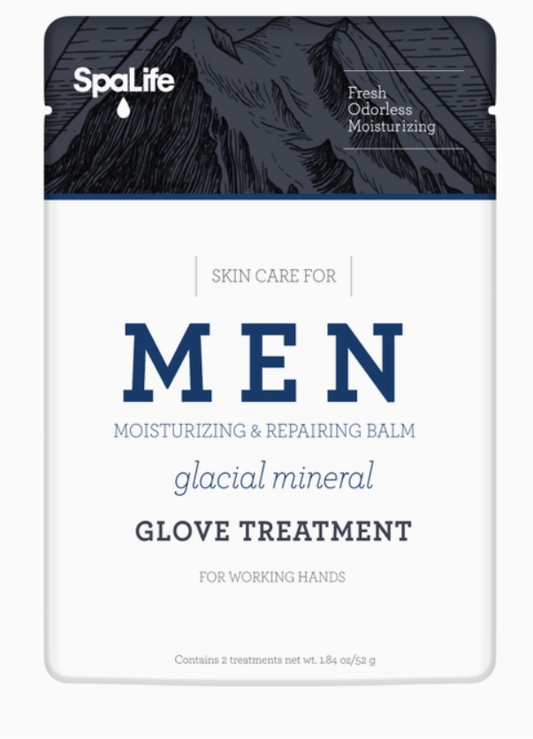 Men's Glacial Mineral Moisturizing Hand Glove