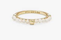 Puravida Beaded Gemstone Ring