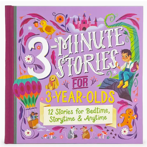 3-Minute Stories For 3-Year-Olds Story Book