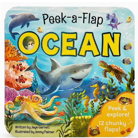 Ocean Interactive Lift-A-Flap Board Book