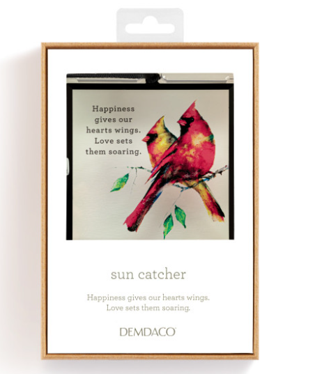 Cardinal Pair Suncatcher