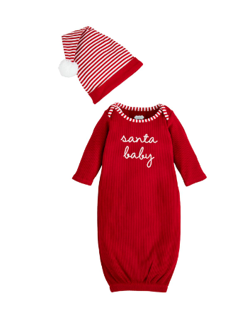 Santa Baby Take Me Home Hat Set