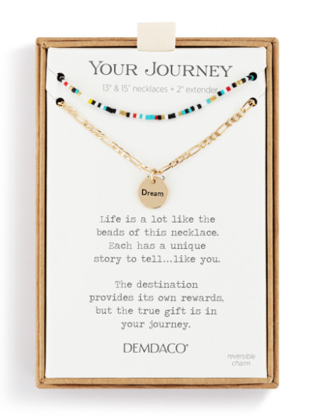 Your Journey Beaded Necklace - Dream It