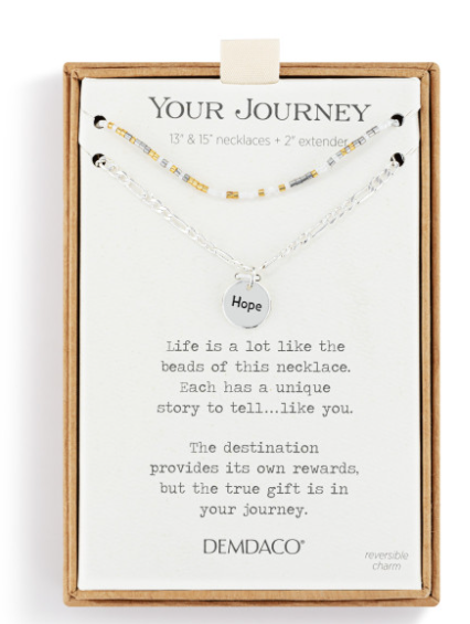 Your Journey Beaded Necklace - Hope