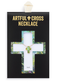 Artful Cross Necklace