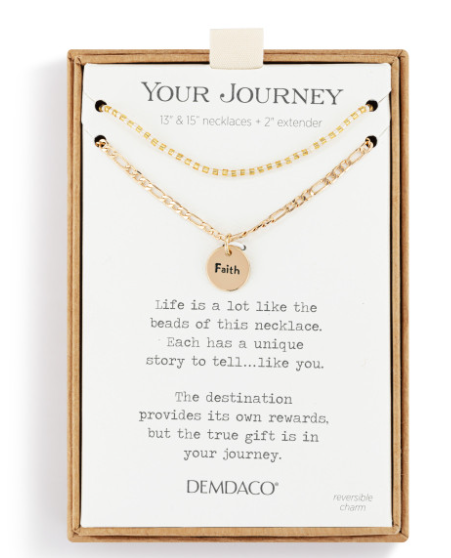 Your Journey Beaded Necklace - Faith