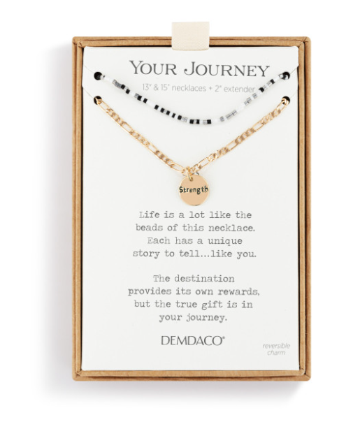 Your Journey Beaded Necklace - Strength